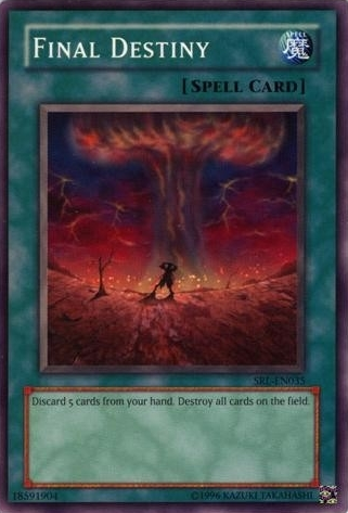 Final Destiny [SRL-035] Common Yu-Gi-Oh!