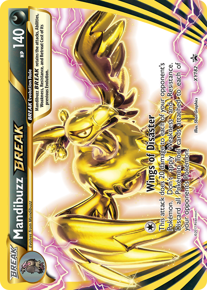 Mandibuzz BREAK (XY182) [XY: Black Star Promos] Pokémon