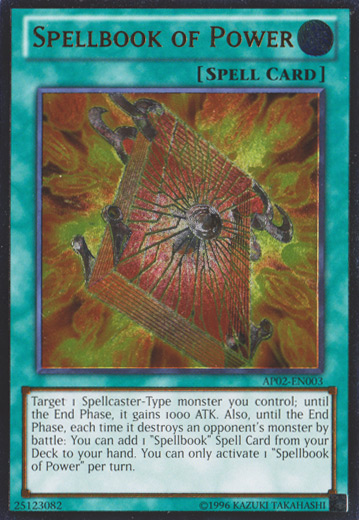 Spellbook of Power [AP02-EN003] Ultimate Rare Yu-Gi-Oh!