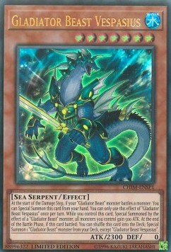 Gladiator Beast Vespasius [CHIM-ENSP1] Ultra Rare Yu-Gi-Oh!