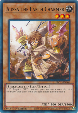 Aussa the Earth Charmer [SDCH-EN001] Common Yu-Gi-Oh!