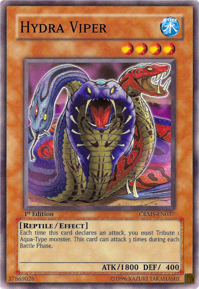 Hydra Viper [CRMS-EN037] Common Yu-Gi-Oh!