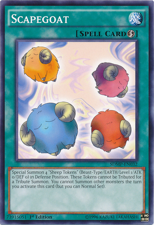 Scapegoat [SDMP-EN032] Common Yu-Gi-Oh!
