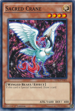 Sacred Crane [YS14-ENA05] Common Yu-Gi-Oh!