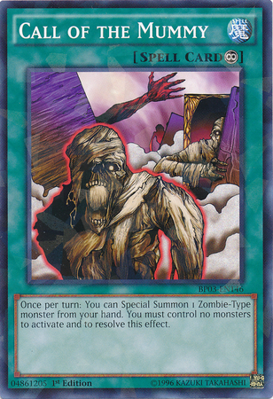 Call of the Mummy [BP03-EN146] Shatterfoil Rare Yu-Gi-Oh!