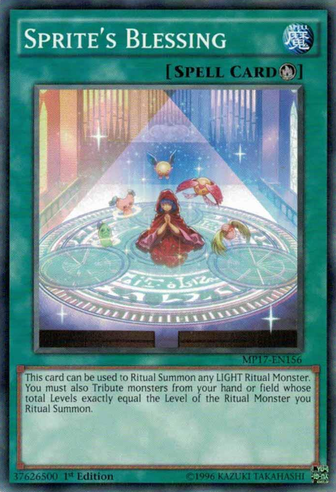 Sprite's Blessing [MP17-EN156] Common Yu-Gi-Oh!