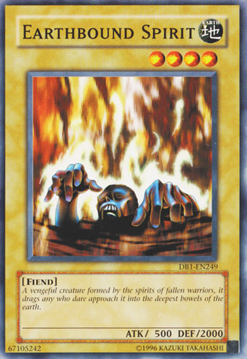 Earthbound Spirit [DB1-EN249] Common Yu-Gi-Oh!