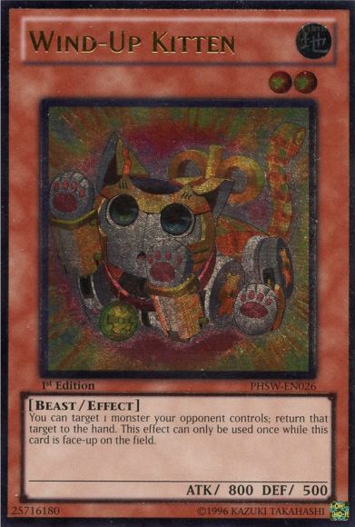 Wind-Up Kitten [PHSW-EN026] Ultimate Rare Yu-Gi-Oh!