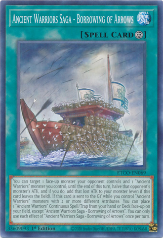Ancient Warriors Saga - Borrowing of Arrows [ETCO-EN069] Common Yu-Gi-Oh!