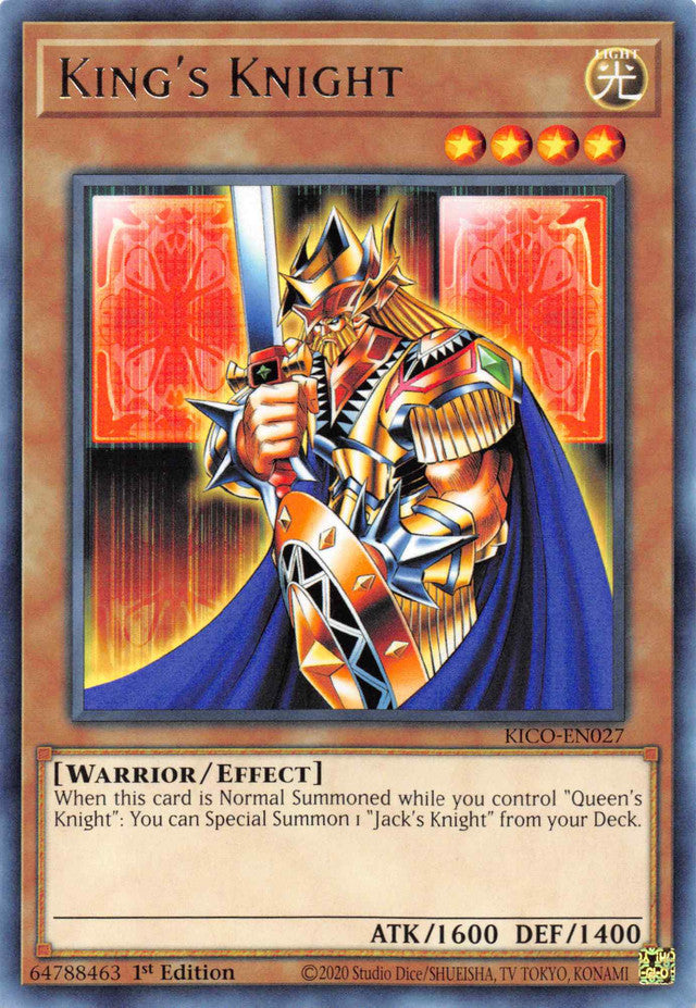 King's Knight [KICO-EN027] Rare Yu-Gi-Oh!