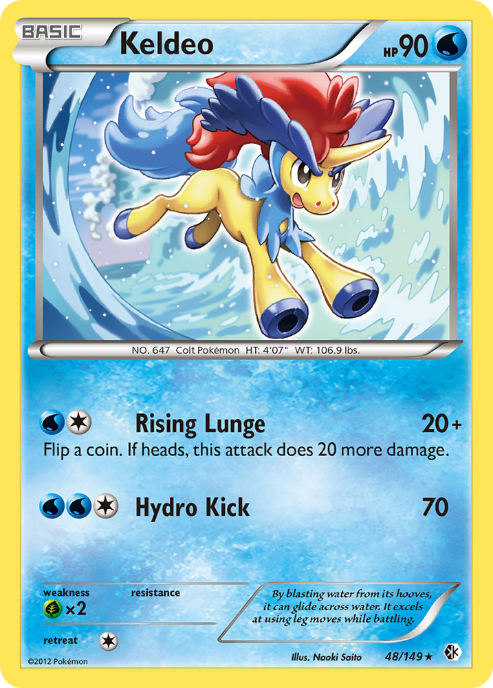 Keldeo (48/149) [Black & White: Boundaries Crossed] Pokémon
