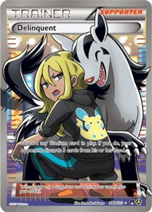 Delinquent (98b/122) (Full Art) (Alternate Art Promo) [XY: BREAKpoint] Pokémon