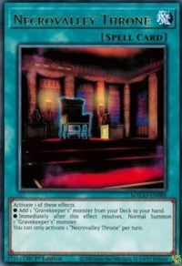 Necrovalley Throne [MAGO-EN088] Rare Yu-Gi-Oh!