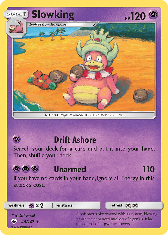 Slowking (48/147) [Sun & Moon: Burning Shadows] Pokémon