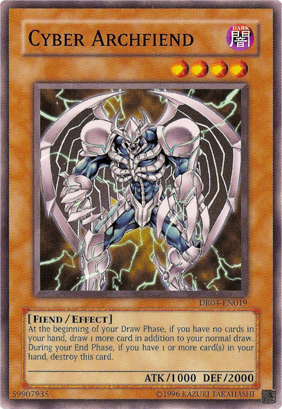 Cyber Archfiend [DR04-EN019] Common Yu-Gi-Oh!