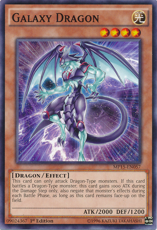 Galaxy Dragon [MP15-EN057] Common Yu-Gi-Oh!