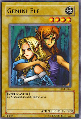 Gemini Elf [DB2-EN094] Common Yu-Gi-Oh!