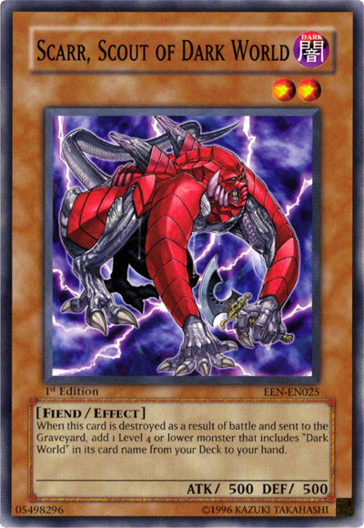 Scarr, Scout of Dark World [EEN-EN025] Common Yu-Gi-Oh!