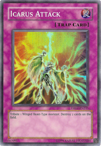 Icarus Attack [DR04-EN235] Super Rare Yu-Gi-Oh!