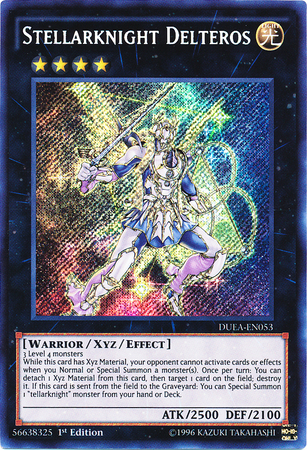 Stellarknight Delteros [DUEA-EN053] Secret Rare Yu-Gi-Oh!