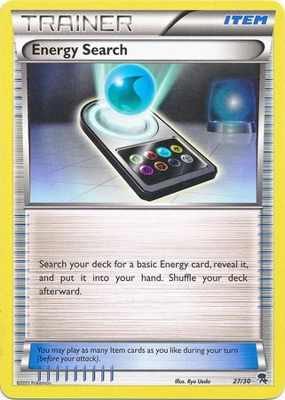 Energy Search (27/30) [Black & White: Trainer Kit - Zoroark] Pokémon