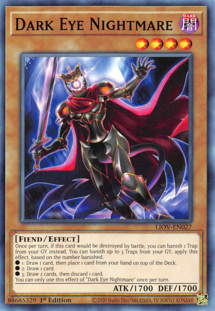 Dark Eye Nightmare [LIOV-EN027] Common Yu-Gi-Oh!