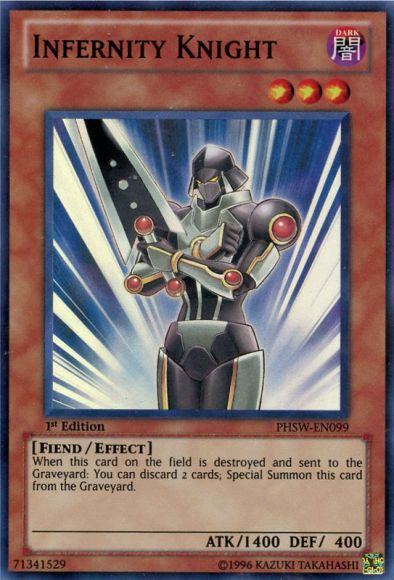 Infernity Knight [PHSW-EN099] Super Rare Yu-Gi-Oh!
