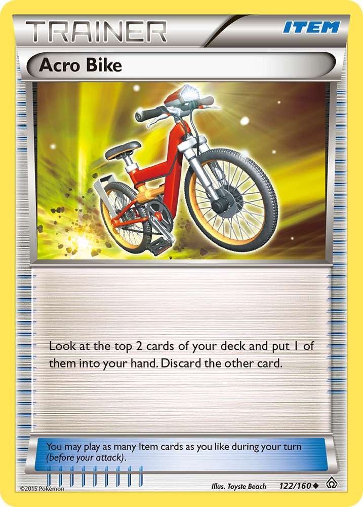 Acro Bike (122/160) [XY: Primal Clash] Pokémon