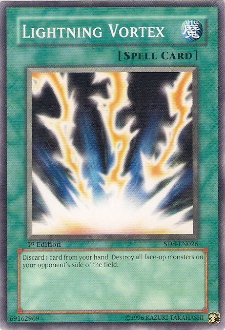 Lightning Vortex [SD8-EN026] Common Yu-Gi-Oh!