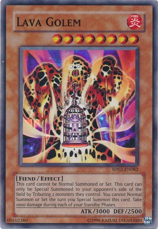 Lava Golem [RP02-EN082] Super Rare Yu-Gi-Oh!