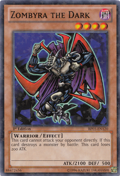 Zombyra the Dark [BP01-EN120] Starfoil Rare Yu-Gi-Oh!
