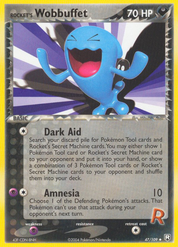 Rocket's Wobbuffet (47/109) [EX: Team Rocket Returns] Pokémon