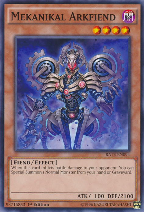 Mekanikal Arkfiend [RATE-EN094] Common Yu-Gi-Oh!