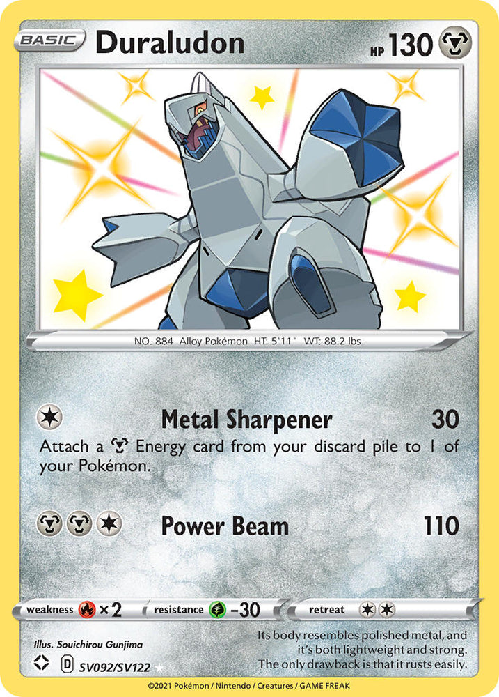 Duraludon (SV092/SV122) [Sword & Shield: Shining Fates] Pokémon