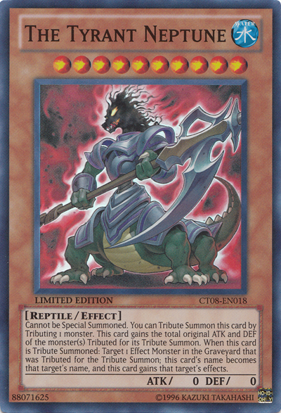The Tyrant Neptune [CT08-EN018] Super Rare Yu-Gi-Oh!