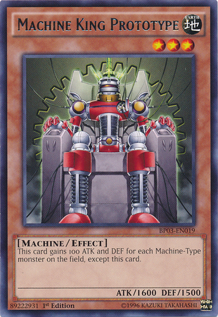 Machine King Prototype [BP03-EN019] Rare Yu-Gi-Oh!