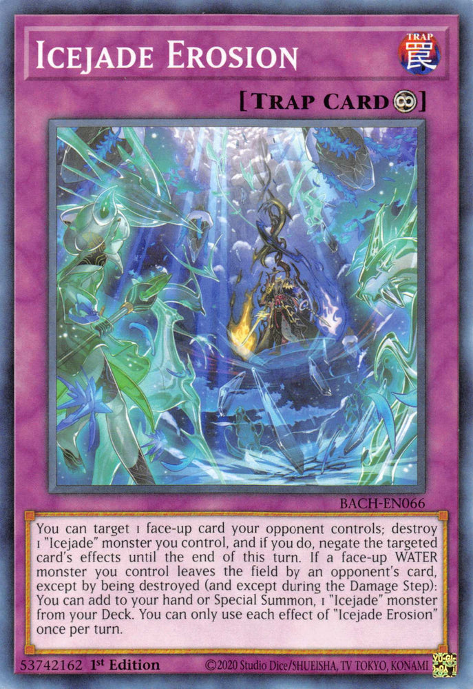 Icejade Erosion [BACH-EN066] Common Yu-Gi-Oh!