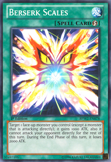 Berserk Scales [BPW2-EN078] Common Yu-Gi-Oh!