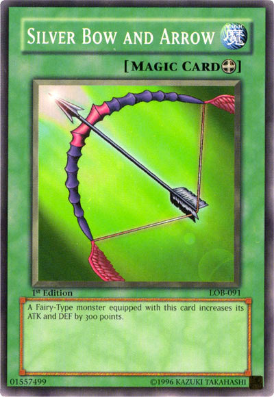 Silver Bow and Arrow [LOB-091] Common Yu-Gi-Oh!