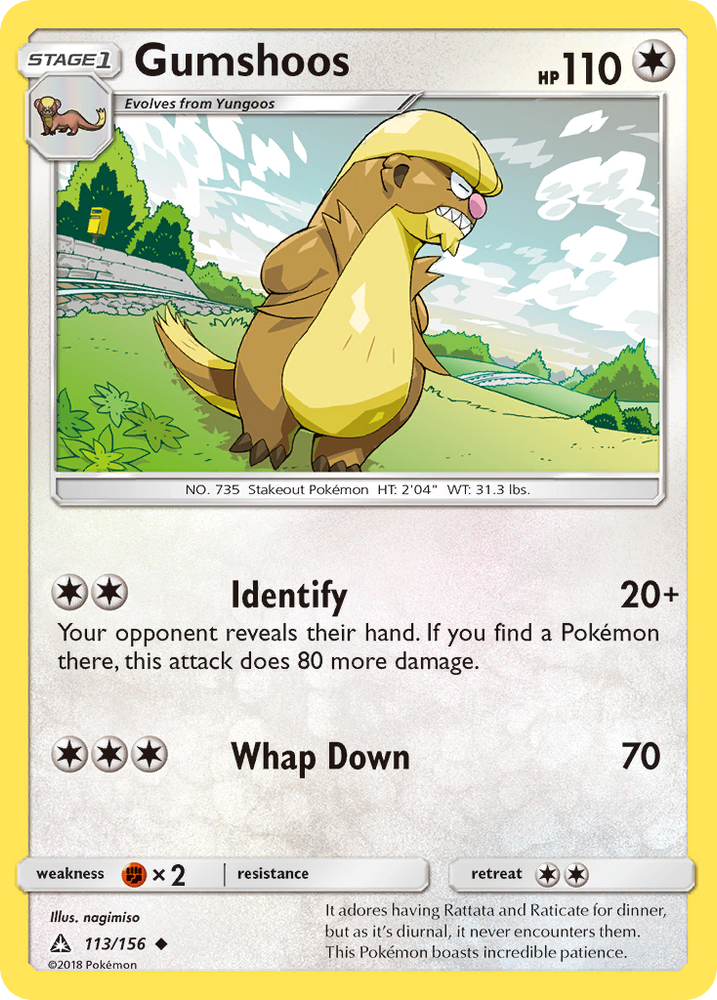 Gumshoos (113/156) [Sun & Moon: Ultra Prism] Pokémon