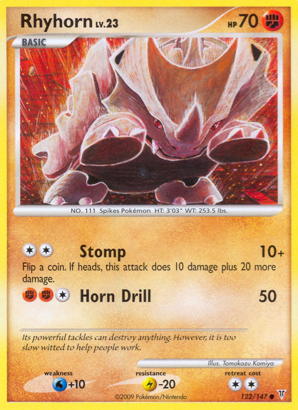 Rhyhorn (122/147) [Platinum: Supreme Victors] Pokémon