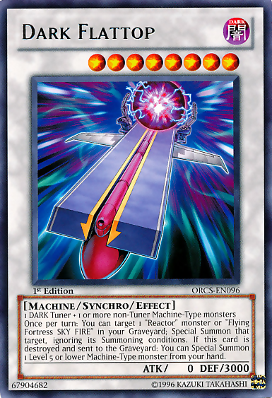 Dark Flattop [ORCS-EN096] Rare Yu-Gi-Oh!