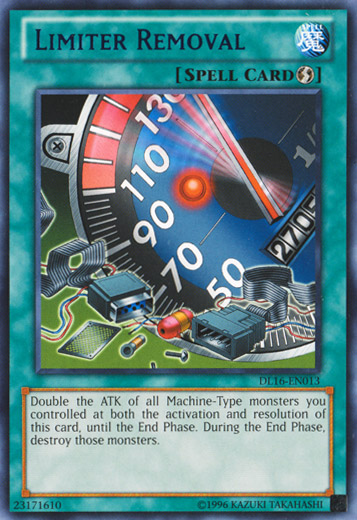 Limiter Removal (Blue) [DL16-EN013] Rare Yu-Gi-Oh!