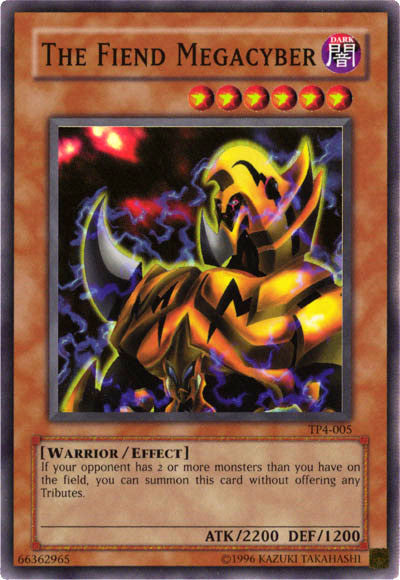 The Fiend Megacyber [TP4-005] Super Rare Yu-Gi-Oh!