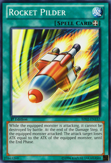Rocket Pilder [BP02-EN157] Mosaic Rare Yu-Gi-Oh!