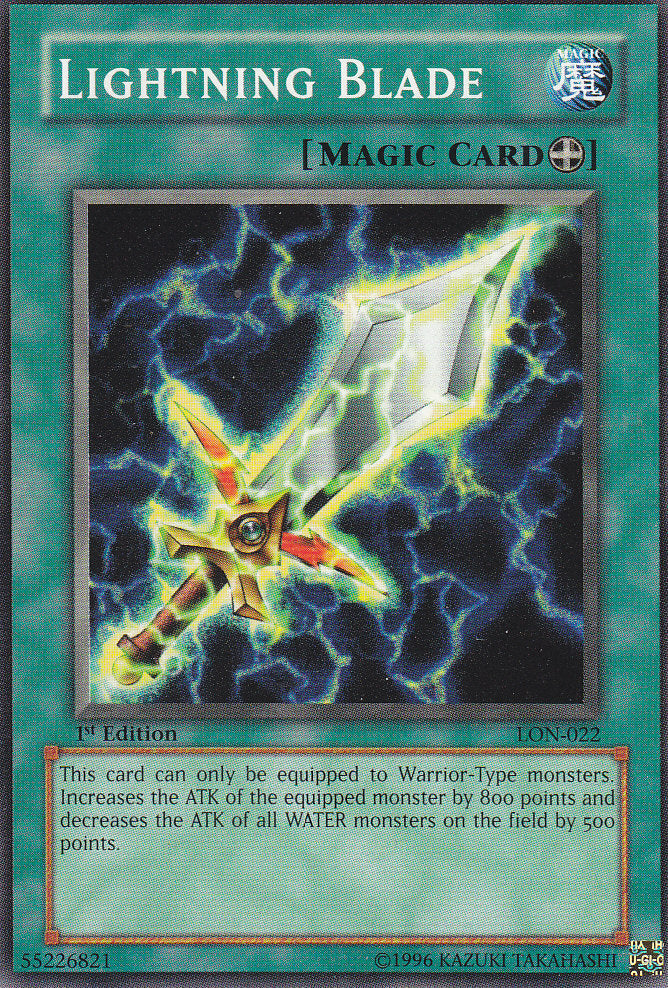 Lightning Blade [LON-022] Common Yu-Gi-Oh!