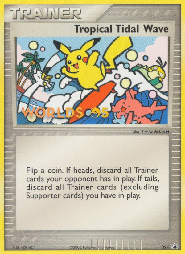 Tropical Tidal Wave (027) [Nintendo: Black Star Promos] Pokémon
