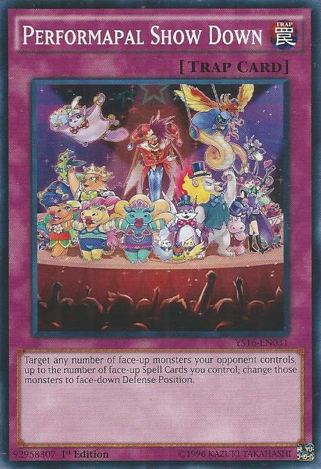 Performapal Show Down [YS16-EN031] Common Yu-Gi-Oh!