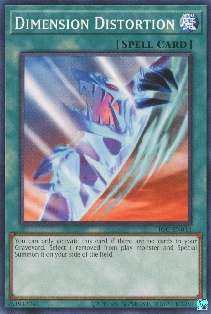 Dimension Distortion [IOC-EN044] Common Yu-Gi-Oh!