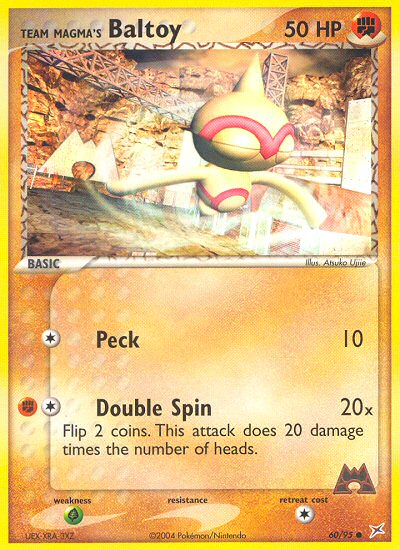Team Magma's Baltoy (60/95) [EX: Team Magma vs Team Aqua] Pokémon